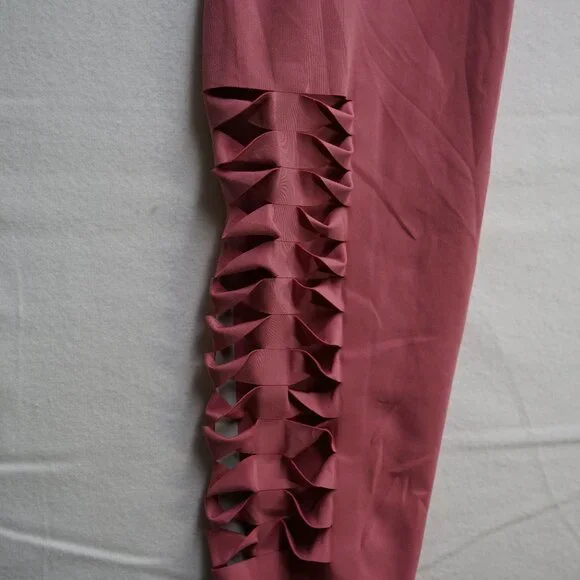 Womens Pink Nike Workout Leggings, Size XS - Picture 5 of 9